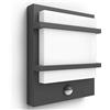 Philips LED myGarden Applique , Lampada a Parete, per Esterni, IP44, Nero
