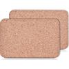Zeller 2300 Sottopentola, Cork, Beige, 29.5x19.5x1.9 cm, 2 unità