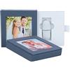 Elegantdisk Scatola porta USB personalizzabile, chiavetta USB regalo per matrimonio e altre occasioni speciali, scatola dei ricordi con finestra e supporto in gomma per flash drive (HGrey)