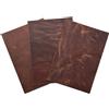 HAPPER STUDIO Pelle bovina Pull-Up Crazy Horse - Fogli in vera pelle bovina per fai da te (3, Whiskey Brown 1,7 mm, A4 (210 x 297 mm)
