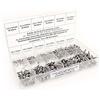 minischrauben.com Scatola con 300 pezzi viti autofilettanti a norma DIN 7981 della TX in acciaio inox A2 (ab 2,2 X 6,5 mm), cava rotondo (TX), A Testa Bombata. miniviti assortimento incluso beschrifteter Box