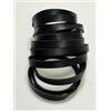 NOVA ITALF 10PZ. GUARNIZIONI D80mm SILICONICHE DI TENUTA PER TUBO CANNA FUMARIA STUFA PELLET MAX 200° (D 80mm H12 PZ10)