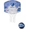 Wilson Minicanestro da Basket NBA TEAM MINI HOOP, Plastica, Bianco/Blu (Memphis Grizzlies), Taglia unica