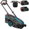 Gardena PowerMax Duo 46/36V P4A - Tagliaerba a batteria - 2x18V 2.5Ah - Taglio 46 cm