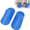 AOOWU Calzini Refrigeranti In Gel, 1 Paio Scarpe Refrigeranti, Ghiaccio Gel Riutilizzabile per Piede per Chemioterapia, Reuma, Gotta, Mal di Piedi E Distorsioni, Taglia Unica Unisex (Blu）