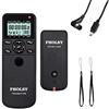 PHOLSY Timer Wireless Telecomando Fotocamera Scatto Remoto con HDR e Intervallometro per Nikon Z8 Z9 Z5 Z7 Z6 Z7-II Z6-II D750 D780 D7500 D7200 D5600 D5500 P7700 P7800 P950 D6 D800 D850 D700 D500