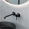 Fortis round rubinetto lavabo a parete, per corpo incasso Toya, 7820811BB, Brera; Toya nero spazzolato [Rubinetteria Bagno > Rubinetteria Lavabo]
