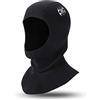 QKURT Hood Cappuccio Muta Sub in Neoprene 3mm, con sfiato per eliminare l'aria intrappolata, Unisex Surf cap di Vela Mute per Lo Snorkeling Scuba Surfing Kayak e Oher Sport Acquatici