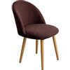 POIUYT Coprisedia con Schienale 4/6 Pezzi Fodere Coprisedia Elasticizzato Elegante per Sala da Pranzo Ufficio Coprisedia con Schienale Rotondo Jacqaurd Lavabile (Color : L, Size : 2pcs)