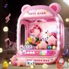 Skirfy Macchine per Artigli per Bambini,Giocattoli unicorni per Ragazze dai 6 Anni in su,Mini distributore Automatico di Giochi Arcade con Giocattoli Squishy Fidget,Claw Machine,Easy to Control,Pink