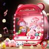 Skirfy Macchine per Artigli per Bambini,Giocattoli unicorni per Ragazze dai 6 Anni in su,Mini distributore Automatico di Giochi Arcade con Giocattoli Squishy Fidget,Claw Machine,Easy to Control,Red