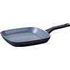 FACKELMANN Bistecchiera Cosmo - Ø 28 cm in alluminio pressato, rivestimento in ceramica Excilon senza PFAS, manico soft touch, pulizia a mano