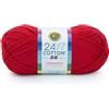 Lion Brand Yarn Lion Brand - Filato di cotone, granatina, confezione da 1