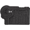 Gamegenic - Star Wars Unlimited Damage Pad - Officially Licensed Acrylic Tracker for Base Card Damage, Tracks 0-49 Points, No Dice Needed! Designed for The Star Wars Unlimited TCG, Black Color
