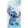 Jerry Fabrics Asciugamano da bagno Disney Lilo & Stitch, morbido, dimensioni: 70 x 140 cm, 100% cotone