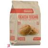 NOVE ALPI SRL AGLUTEN FOCACCIA TOSCANA 4 PEZZI DA 50 G NATURALMENTE PRIVO DI LATTOSIO