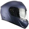 CGM Casco modulare, 569A C-MAX MONO, Blu satinato,S (55-56cm)