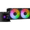 MSI Dissipatore a Liquido MSI MPG CORELIQUID D240 - due ventole ARGB Lightning, display IPS da 2,4″, Socket I...