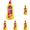 Pril Brillantante+ Brillante per Lavastoviglie, Limone & Lime, 500 ml, 1 pezzo (Confezione da 5)