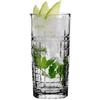 Glasmark KROSNO 1992 Glasmark Krosno - Set di bicchieri da acqua per long drink, cocktail gin acqua, long drink, bicchieri da cocktail, bicchieri per acqua, lavabili in lavastoviglie, trasparenti, con effetto cristallo, 6