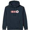 Dua Lipa Official Merch DL Logo Hoodie Felpa con Cappuccio, Marina Militare, M Unisex-Adulto