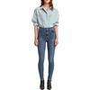 Levi's Mile High Super Skinny, Jeans Donna, Blu (Venice For Real), 26W / 32L