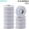 Sunlu 10KG SUNLU PLA PETG PLA+ ABS Filamento per Stampante 3D 1.75mm Senza Bolle Nero