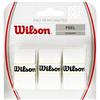 Wilson Pro Overgrip Perforated Impugnatura per Racchetta da Tennis, Unisex - Adulto, Bianco, Taglia Unica