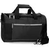 Movom Trimmed Borsa da viaggio nera 45 x 25 x 20 cm Poliestere 22,5 l, Nero, Borsa da viaggio