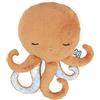 KALOO - Petit Calme - Peluche Tranquillizzante per Neonati - Polipo Arancione 29 cm - Effetto Termico Caldo o Freddo - Materiale Molto Morbido - Sfoderabile - dalla Nascita, K970701