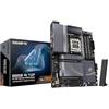GIGABYTE B850 AI TOP Scheda Madre - Processori AMD Ryzen Serie 9000, 16+2+2 fasi VRM digitali, fino a 8600MHz DDR5 (OC), 2xPCIe 5.0 + 1xPCIe 4.0 M.2, LAN 10GbE, WIFI 7, USB 3.2 Gen 2x2