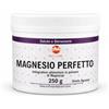 Laboratori Bio Line MAGNESIO PERFETTO - Integratore alimentare in polvere di Magnesio, proveniente da 4 diverse fonti - Gusto agrumi, 250 g (250gr, Gusto Agrumi)