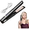 ulapithi Piastra lisciante senza fili, piastra per capelli portatile senza fili | Piastra per capelli USB per capelli spessi,Bacchetta arricciacapelli professionale con 4 temperature regolabili,