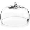 LACOR, 61817 - Campana per affumicatore magic, coperchio in vetro con valvola, permette l'ingresso di fumo, vapore e aromi per affumicare e aromatizzare alimenti, diametro 25 x 14 cm