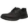 Clarks Cotrell Walk, Oxford Uomo, Marrone Marrone Lea Oleosa Nera, 43 EU