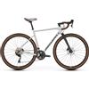 Megamo Jakar 30 Shimano RX-400 10s Grigio spazzolato Bicicletta Gravel