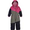 first instinct by killtec FISW 27 MNS ONPC Tuta da Sci/Neve con Cappuccio, Fuchsia, 134/140 cm Unisex-Bimbi