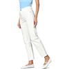 Goldenpoint Donna Jeans Straight Denim con Tasche Frontali e Passanti per Cintura