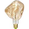 TIANFAN Lampadina Led Vintage G125 Forma Speciale Pietra 2000Kelvin 4W Dimmerabile 220-240V E27 Lampadina Edison Decorativa