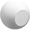 KCO Lighting Sostituzione del Paralume di Vetro, Moderno Paralume di Vetro Bianco per Lampade a Sospensione