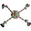 Petface Toyz Quad - Palla per Cani in Corda Intrecciata