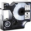 Cruxer Nastro di ricambio compatibile per Dymo D1 40913 9 mm nero su nastro bianco, compatibile con Dymo LabelManager 160 210D 260D 350 350D 360D 420P 450D, confezione da 1