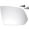 A ABSOPRO Specchio Retrovisore Destro Per Mercedes VITO V CLASS W447 16-19 | Bianco, Vetro Reale, Asferico Riscaldato, Elettrico, Piastra Supporto, 21.6cm, OE 4478111700, PIN 2