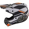 Troy Lee Designs Casco Moto Cross Enduro Troy Lee Designs GP APEX Grigio