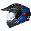 Nexx Casco Moto Adventure Nexx X.WED3 KEYO Blu Rosso Opaco
