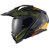 Nexx Casco Moto Adventure Nexx X.WED3 Furka Verde Giallo