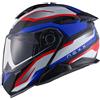 Nexx Casco Moto Modulare Nexx X.Lifetour Mile Blu Rosso Opaco