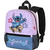 Disney Lilo e Stitch Skate-Zainetto Sweet, Lilla, 26 x 33 cm, Capacità 9,5 L