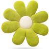 Comforso Cuscino a forma di margherita, 38 x 38 cm, morbido, bianco, a forma di fiore, per camera da letto, casa, ufficio, hotel