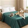 Byour3 - Copriletto Matrimoniale SUPER IMPERMEABILE Animali Antimacchia Protezione Letto Singolo Piazza e Mezza Antipelo Antimuffa Gatto Cane Bambini Coperta Lavabile (Petrolio, Matrimoniale)